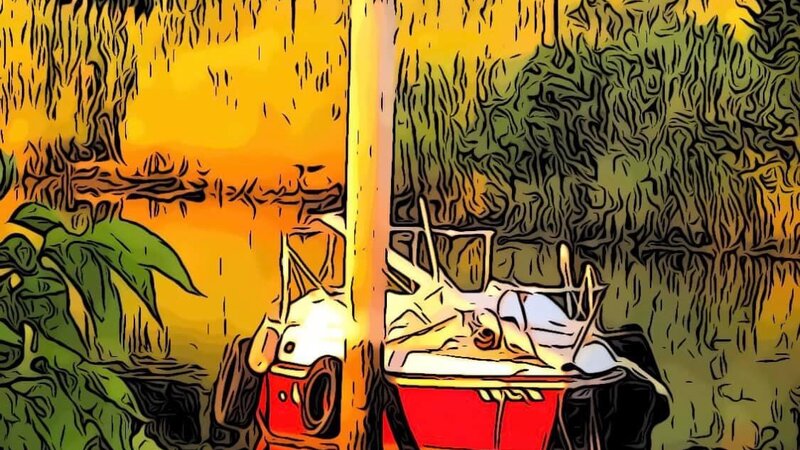 “Sunset on the Potomac”