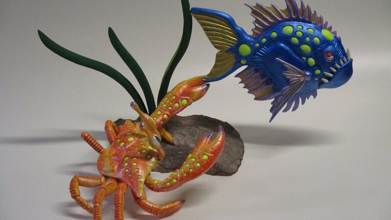 Crab and Fish