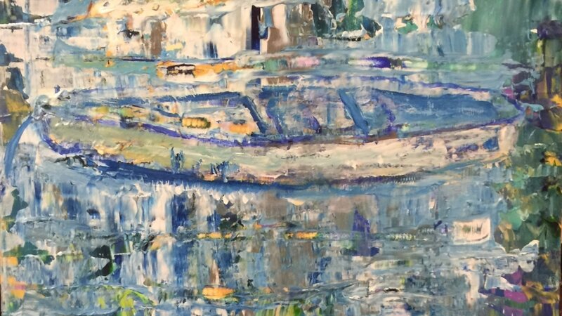 “Reflections of a Boat Landing”