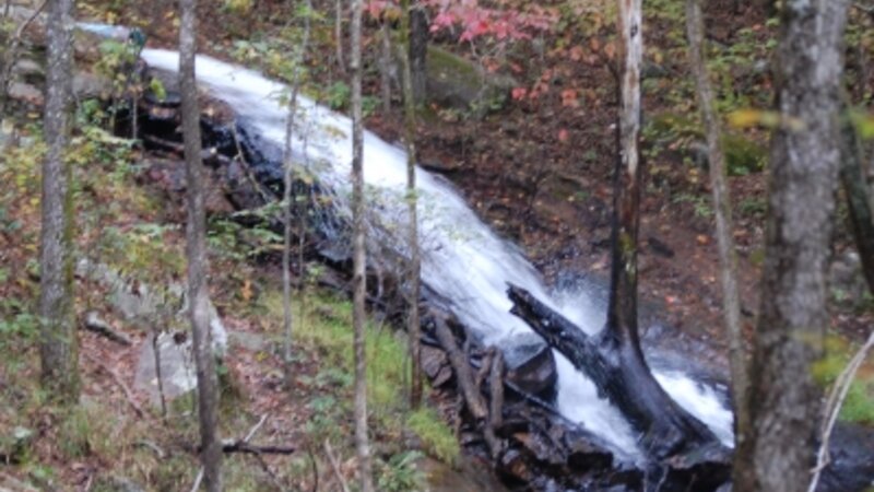 Waterfall near Sweet Springs, AR