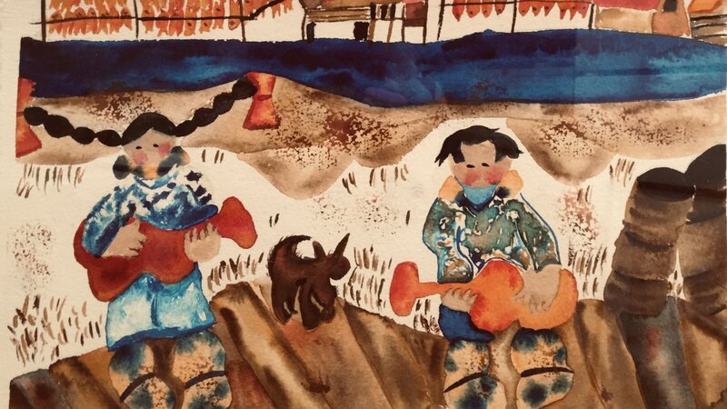 Salmon Camp Nunapitchuk Village 2002