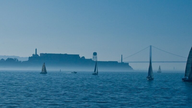 Sailing Alcatraz and the Golden Gate