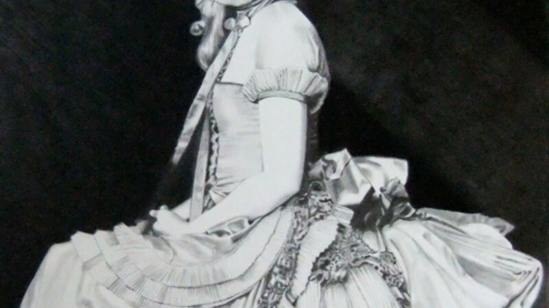 Amee Penelope in Theater Costume