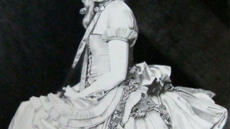 Amee Penelope in Theater Costume