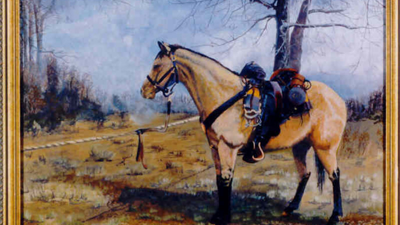 Chevron Waiting At the Picket