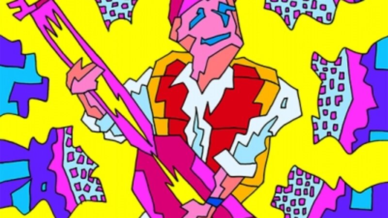 "Rock" - taken from the comic "BF"