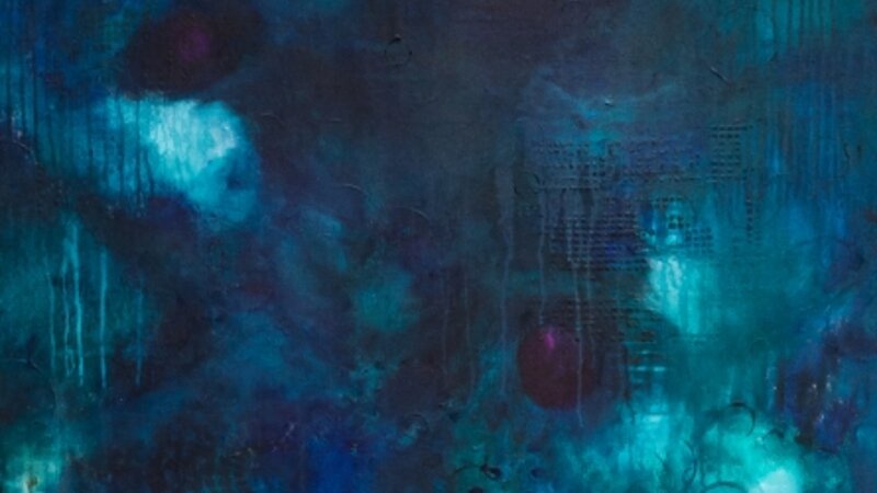 Mixed Media Abstract Painting