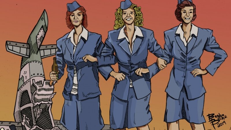 planes girls booze crashes