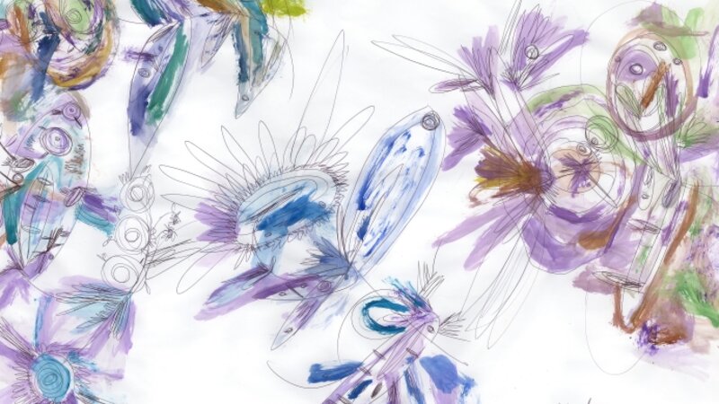 Blue Flower
