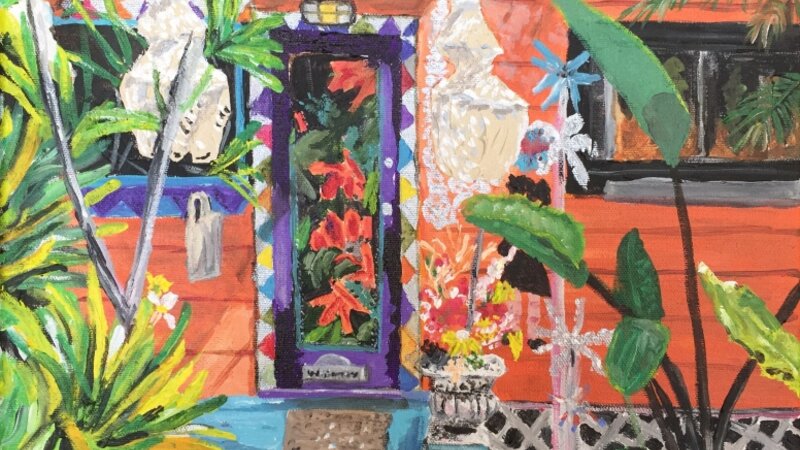 Bowling Ball House Safety Harbor FL Front Door