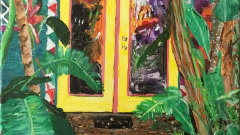 Bowling Ball House Safety Harbor FL Door