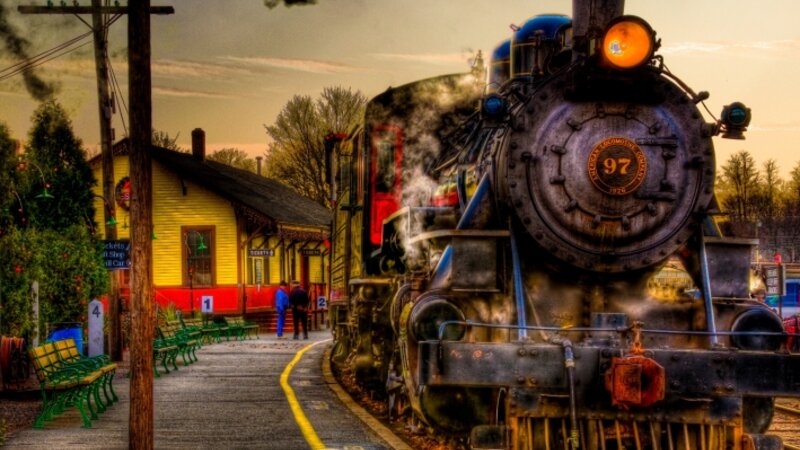 Leaving the Station