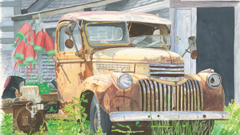 In Dry Dock (Cape Porpoise)