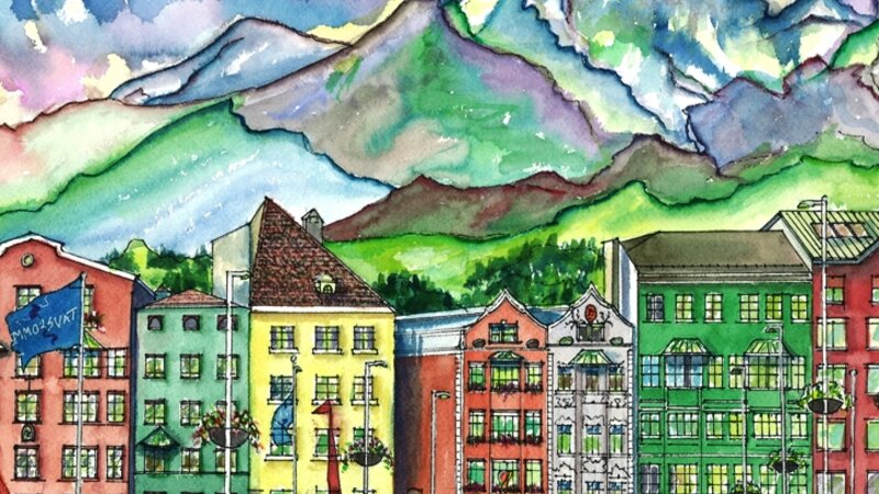 Cloudy Day in Innsbruck