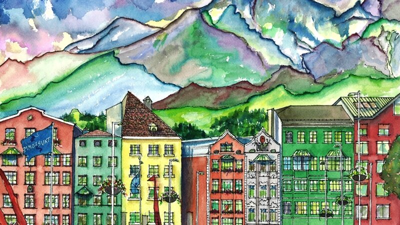 Cloudy Day in Innsbruck