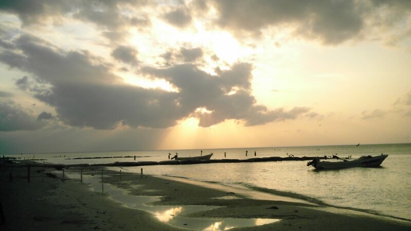 Sunset on The Island