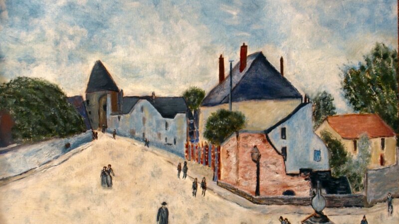 Moret - A Village Road