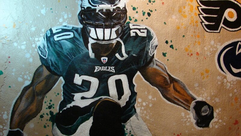 Brian Dawkins Mural