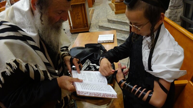First tefillin