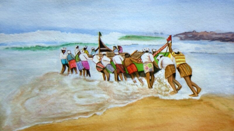 100% handcrafted. Original Concept. Unique art, Original water color painting