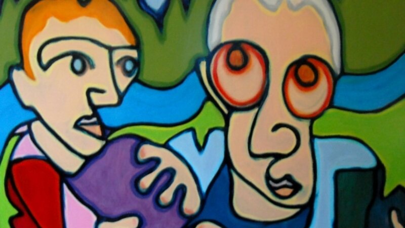 Benjamin and his Grandfather.