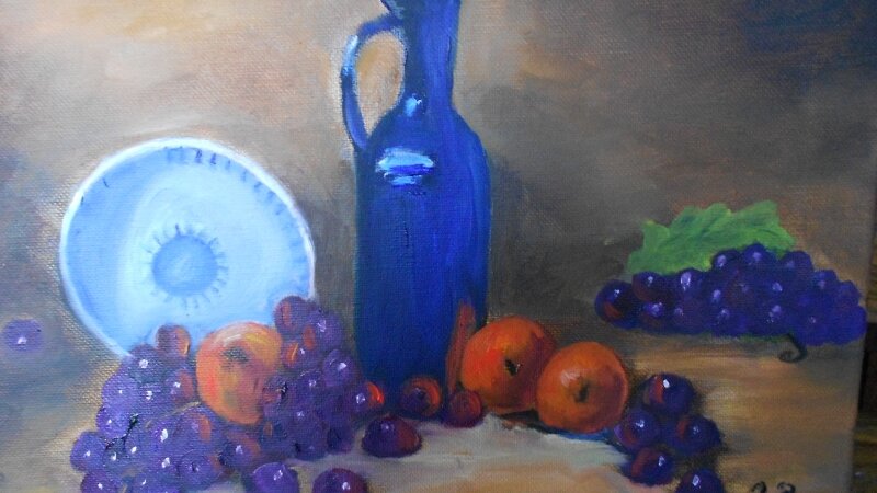 Still Life in Blue