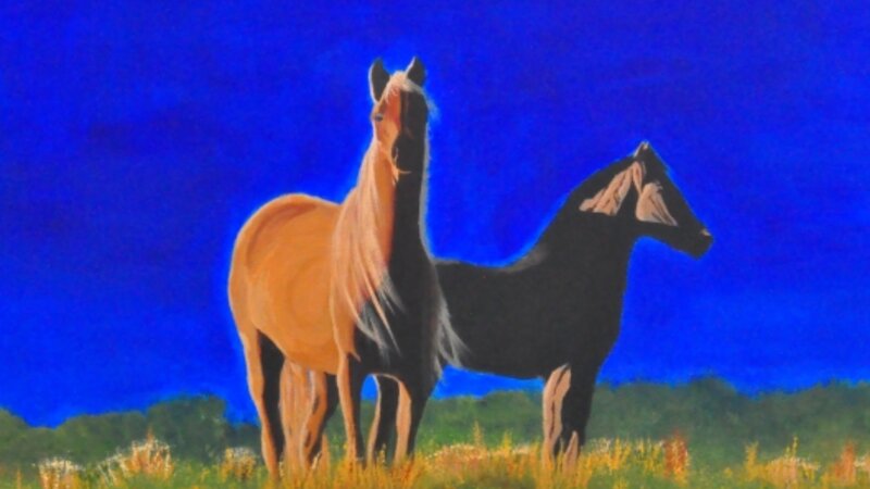 Wild Horses at Dawn
