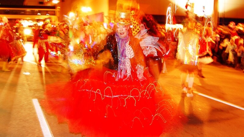 Danc'n in the street!