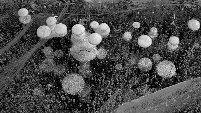 Frozen Bubbles