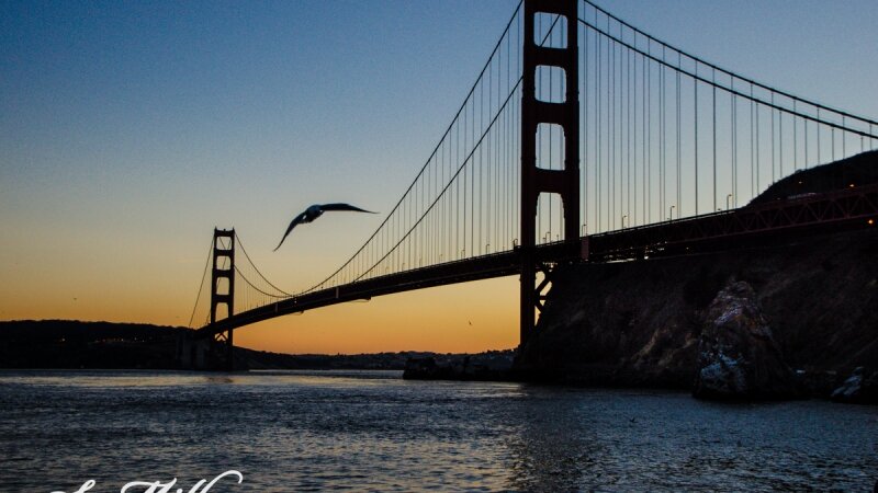 Golden Gate Bridge at Sunset