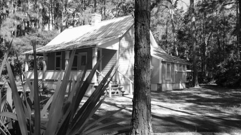 Homestead in B & W