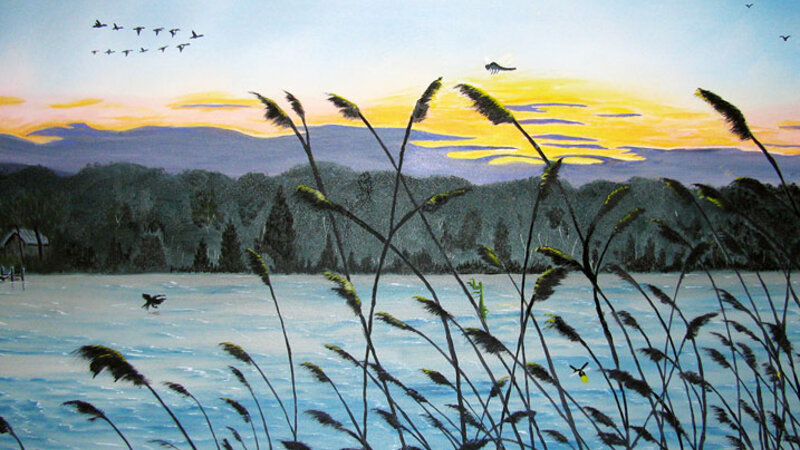 Days End on Shark River