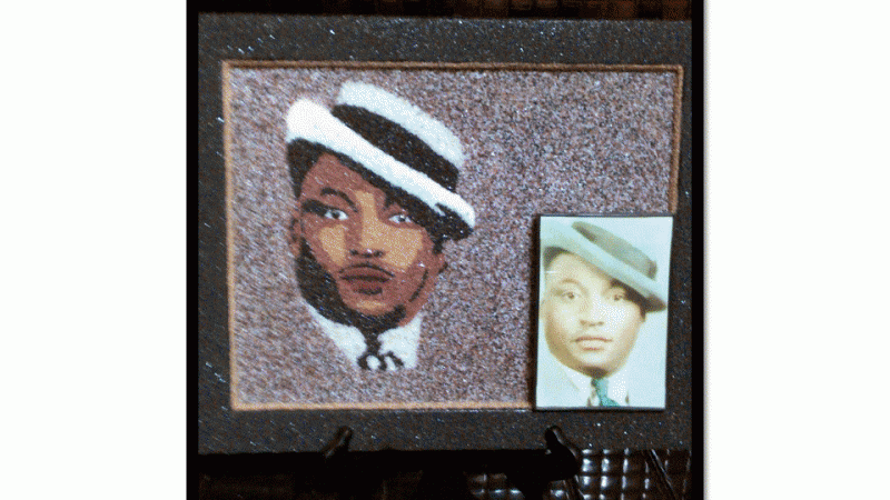 Decorative Sand Portrait