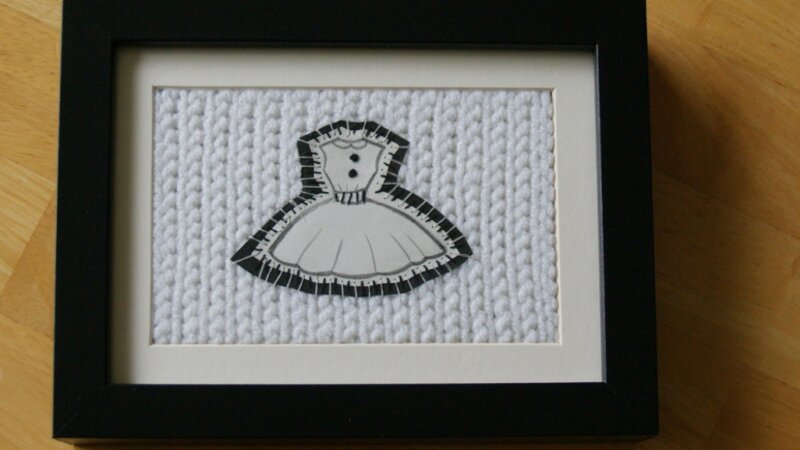 5x7, small art, Dress Up