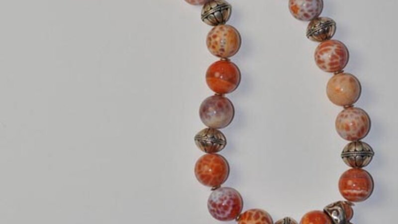 Fire Agate Necklace
