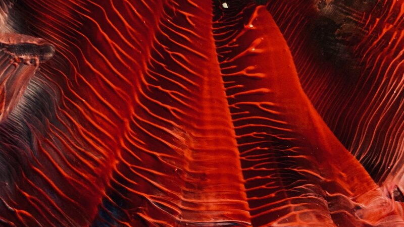 "Forbidden Planet" Painting in acrylic from 2021.