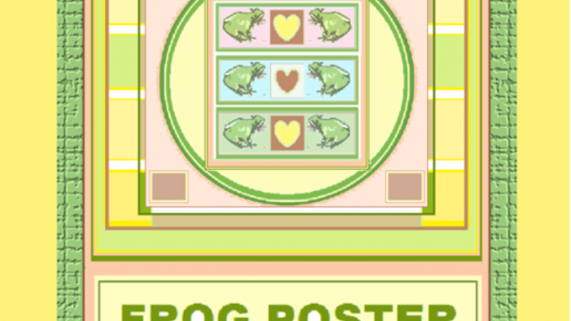 Frog Poster