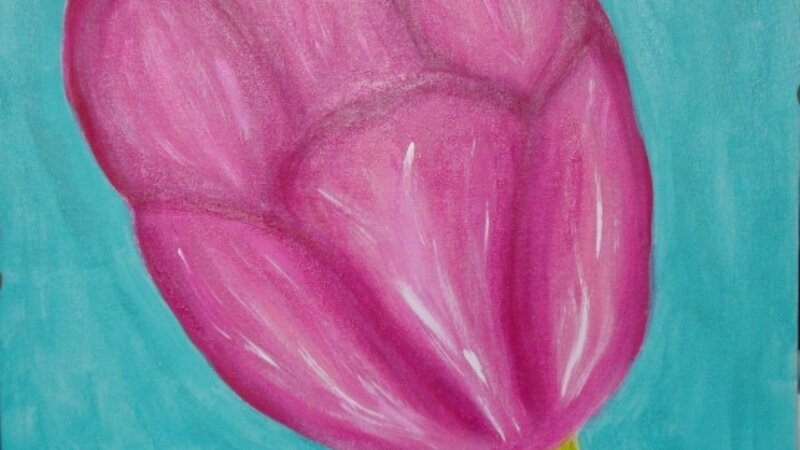 "Georgia O'Keefe Tulip