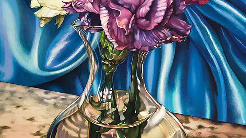 Harmony, 20 x 25," colored pencil