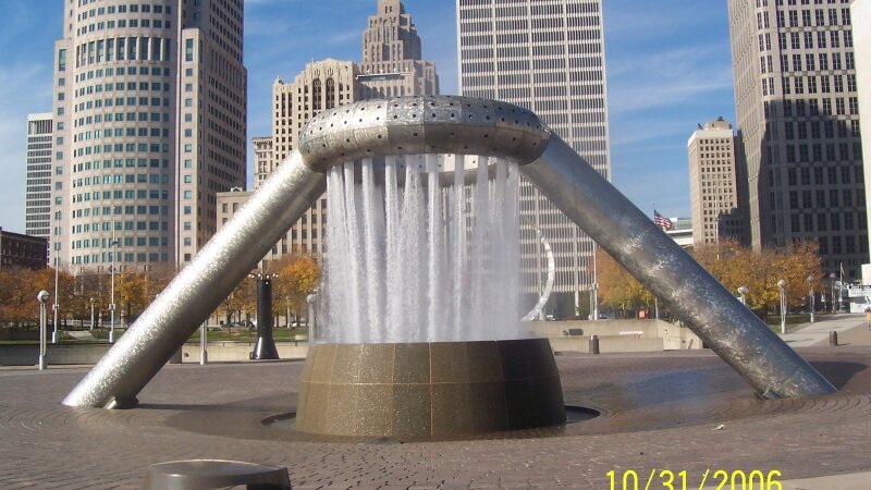 Hart Plaza Fountain