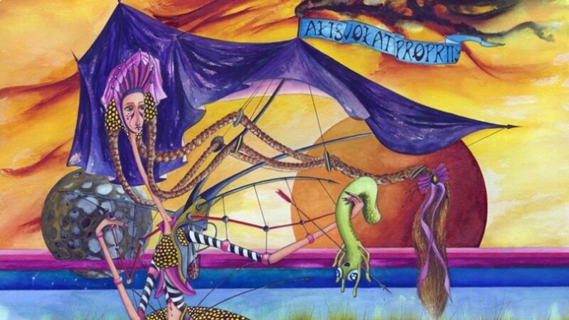 She flies with her own wings