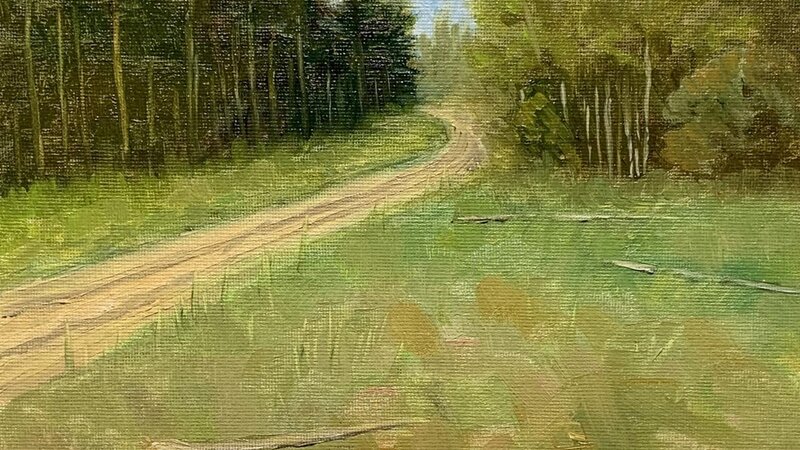 9 x 12 oil on canvas panel