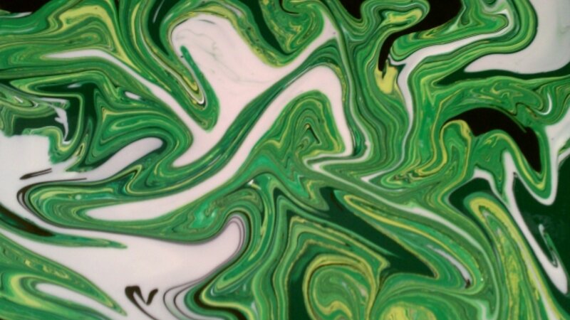 green glow