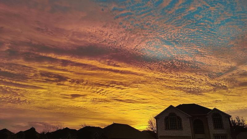 Sunrise from the East