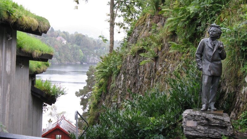 Edvard Creig, Troldhaugen, Norway