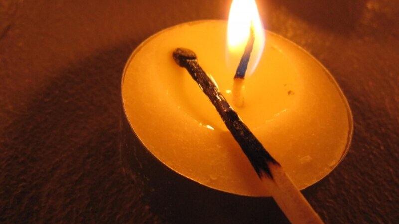 Death of a match, Life of a flame