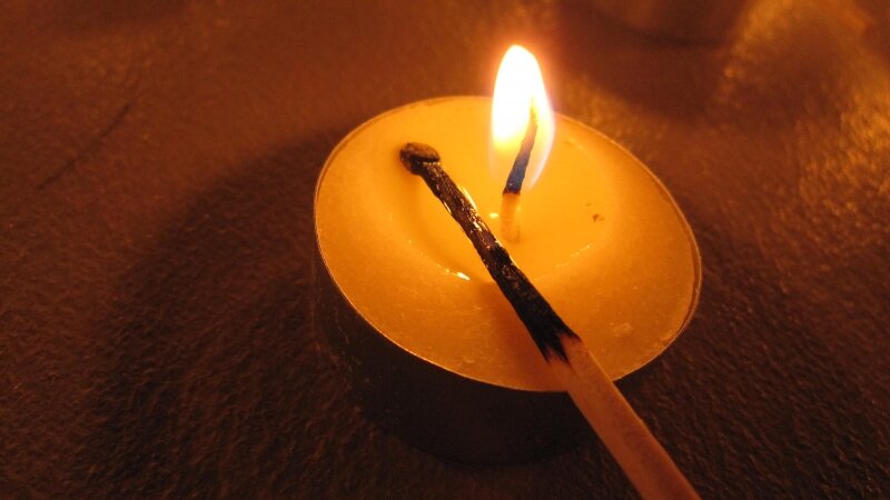 Death of a match, Life of a flame