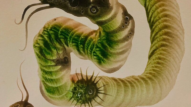 Painting in watercolor, 2022. 