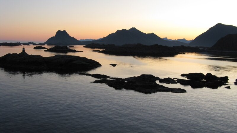 Lofoten Islands at Stamsund, Norway