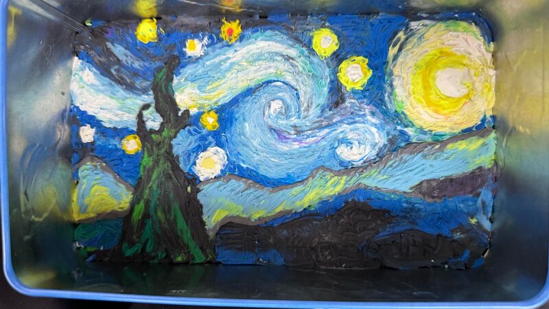 If Van Gogh had used play Doh